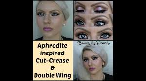 aphrodite inspired cut crease double