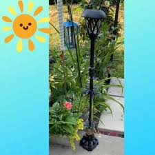 Old Lamps Into Outdoor Solar Lights