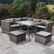 Rattan Sets With A Small Patio Table