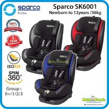 Sparco Sk6001 360 Spin Isofix Car Seat