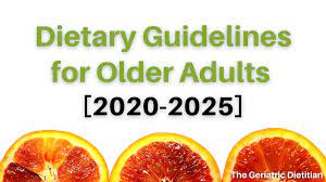 tary guidelines for older s