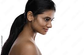 beautiful indian woman stock photo