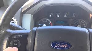 How To Reset The Change Oil Light On A 2012 Ford F 250