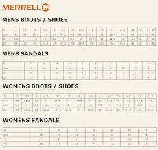 53 True To Life Merrell Shoes Sizing Chart