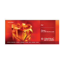 Deals related to this item. Central Mall Gift Voucher India