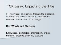 Great vocabulary for TOK    TOK   Pinterest   Knowledge        TOK Essay    