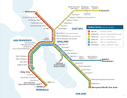 system map bay area rapid transit