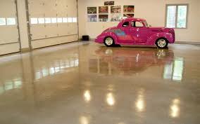 polished concrete garage floors