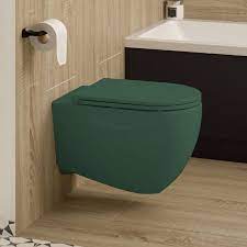 Avanti Forest Green Wall Hung Toilet