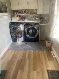 neutral laundry room flooring coretec