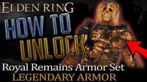 Elden Ring: Where to get Royal Remains Armor Set - YouTube