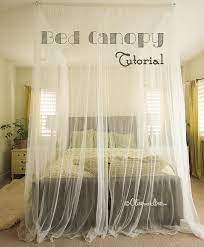 canopy bed diy bedroom diy