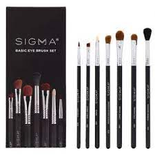 sigma basic eye brush set the beauty kit