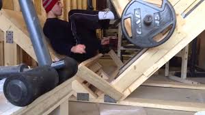 Typically, the purpose of a home gym is to save time and money while still being able to do at least most of the exercises your health club offers. Our Homemade Leg Press Machine Youtube