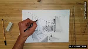 apprendre à dessiner dessin intérieur