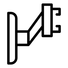 Monitor Wall Control Icon Outline