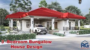 3 bedroom bungalow house design with