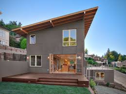 Single Sloped Roofs Ramp Up Modern Homes