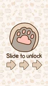 The lock objects feature let you easily lock shapes, tables, images, or other objects to your slide to prevent movement. Fun And Cute Wallpaper Lock Screen With Paw To Slide To Unlock Pusheen Cat Iphone Wallpaper Kawaii Wallpaper