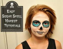 sugar skull makeup tutorial moms need