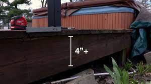 Installing deck railings, you 1st figure out the height of the railing. How To Build Deck Railing Wood Decks Metal Railing Viewrail