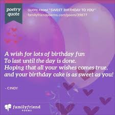 42 birthday poems happy birthday