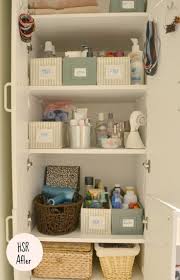 Look in every drawer, cabinet, and closet and toss anything that has not been used in the last six months. 19 Bathroom Closet Ideas Pinterest Important Ideas