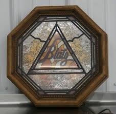 Vintage Blatz Beer 034 Stained Glass