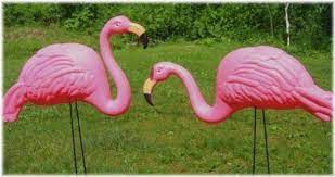 Set Of 2 Beautiful Tall Pink Flamingo 3