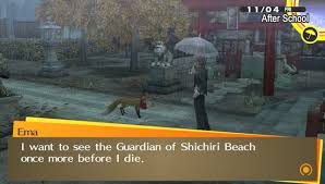 Welcome to the persona 4 golden walkthrough!if you're at all familiar with the persona series or even if you've only spent a few minutes with this iteration, you'll know that the game is massive. Persona 4 Golden Part 84 November 4 November 5 Part 1 Cataclysm