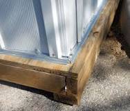 What is the best material for a metal shed floor?