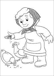 They may even spend their hours to connect the dots, stick stickers, and color the. Coloring Page Postman Pat Coloring Pages 15