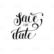 Save The Date Clipart Black And White 8 Clipart Station