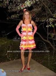 coolest homemade lady of starburst costume