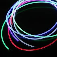Led Fiber Optic Lighting Flexible Illuminator Light Strip Cable 1m Moddiy Com