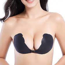 Amazon.co.jp: スティッキーブラ|粘着ニプレスブラ-乳首カバー、シリコンストラップレスバックレスブラ接着剤見えないリフトアップブラ 女性のための毎日のブラバックレスドレス（ヌードとブラック） : ファッション