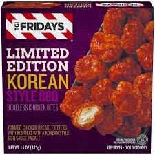 T G I Fridays Limited Edition Korean Style Bbq Boneless