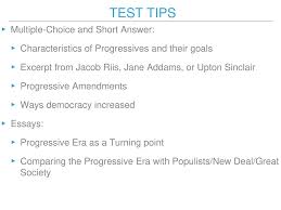 apush review the progressive era as a turning point ppt 10 test