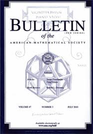 Cover of Bulletin of the American Mathematical Society, which links to an online search page.