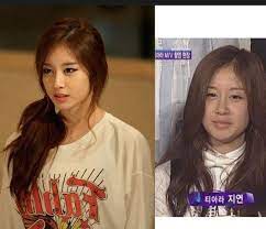 korean stars with and without makeup