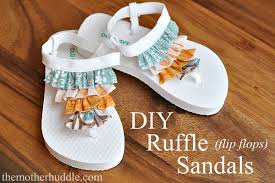 9 The Most Fashionable DIY Flip Flops Ideas to Try
