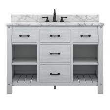 Take a look at our bath storage & organization solutions. Foremost Roberson 48 W X 21 1 2 D Bathroom Vanity Cabinet At Menards