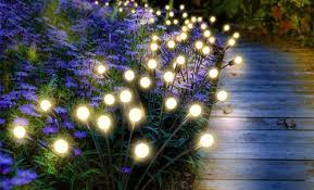 Decorative Solar Powered Firefly Garden