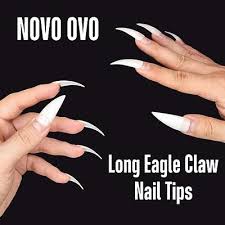 curved sti nail tips