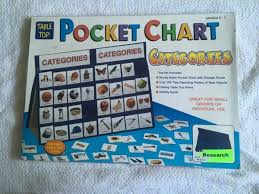 Table Top Pocket Charts Language Skills By Smethport Toys New With Storage