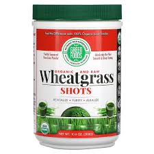 organic and raw wheatgr shots 10 6