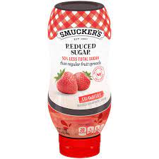 reduced sugar strawberry fruit spread