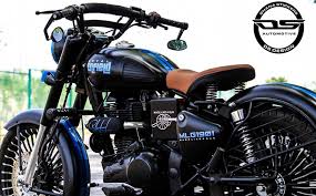 this modified royal enfield clic 350
