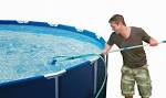 How to vacuum above ground pool to 