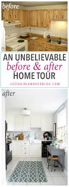 a before and after home tour
